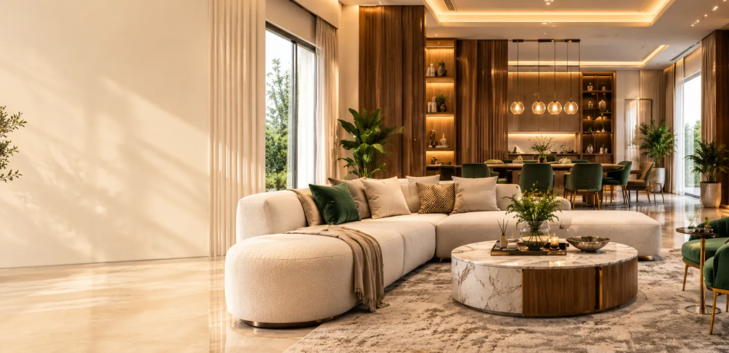 Premium interior design project by SURIYA Interiors in West Bengal